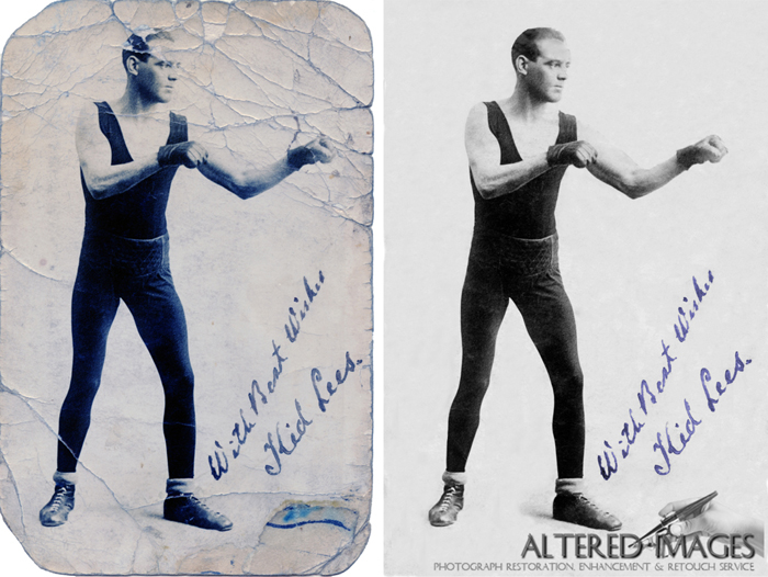 Photo Restoration by Altered Images