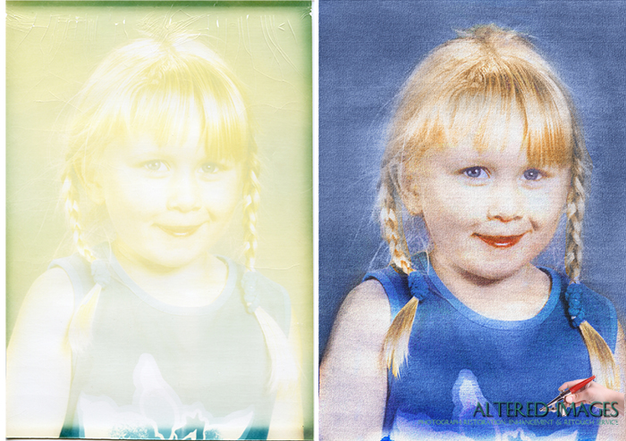 Photograph Restoration by Altered Images