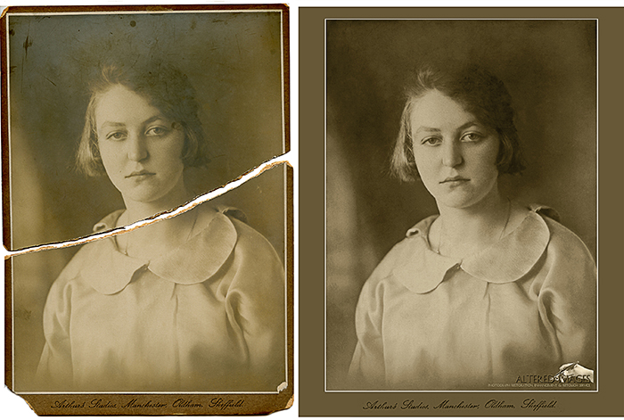 Photograph Restoration by Altered Images