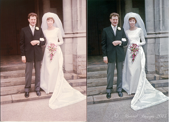 Photograph restoration by Altered images