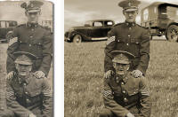 photo restoration by Altered images